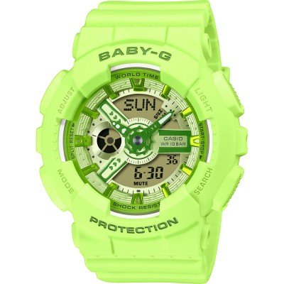 G Shock Baby G BA 110YK 3AER Y2K Fresh Colours Uhr EAN 4549526384318 Mastersintime