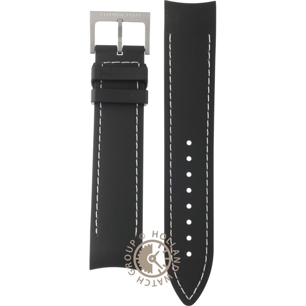 Hamilton Straps H691.776.100 Khaki Navy Band