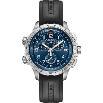 Hamilton Khaki Aviation H77922341 Khaki X-Wind GMT Uhr