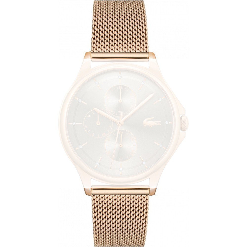 Lacoste rose gold watch on sale womens