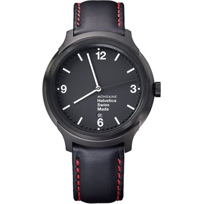 Mondaine Helvetica MH1.B1221.LB Helvetica No1 Bold 43 NY edition Uhr