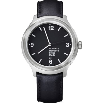 Mondaine Helvetica MH1.B1220.LB Helvetica No1 Bold Uhr