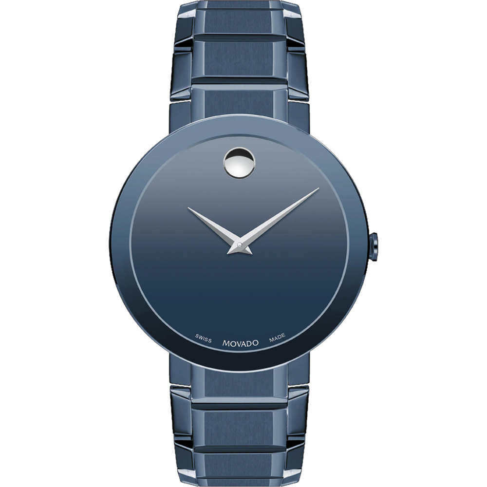 Black movado watch sale