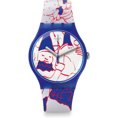 Swatch Originals Large (41mm) SUOZ217 Juls At the Swatch Art Peace Hotel Uhr