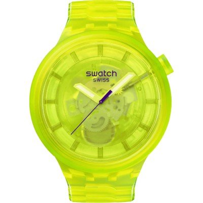 Swatch Big Bold SB05J103 Yellow Joy Uhr