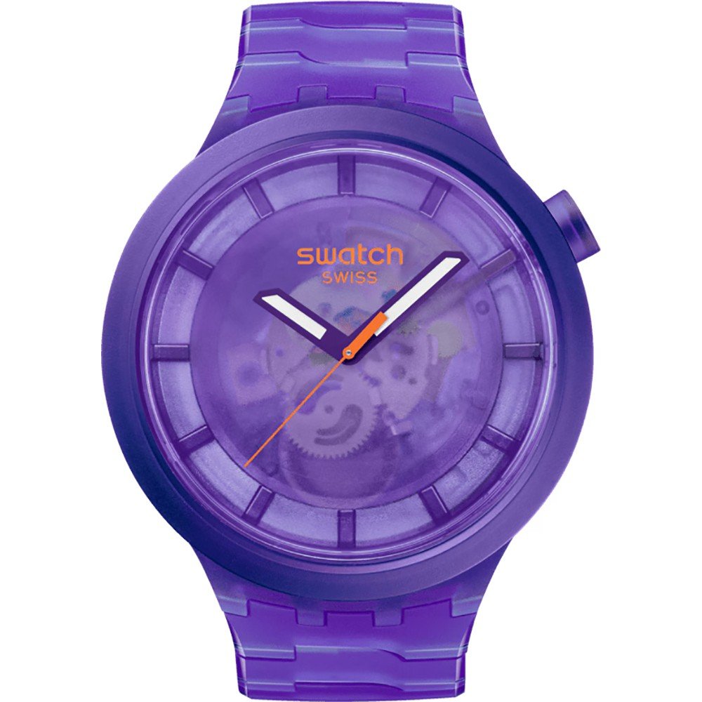 Swatch Big Bold SB05V103 Purple Joy Uhr