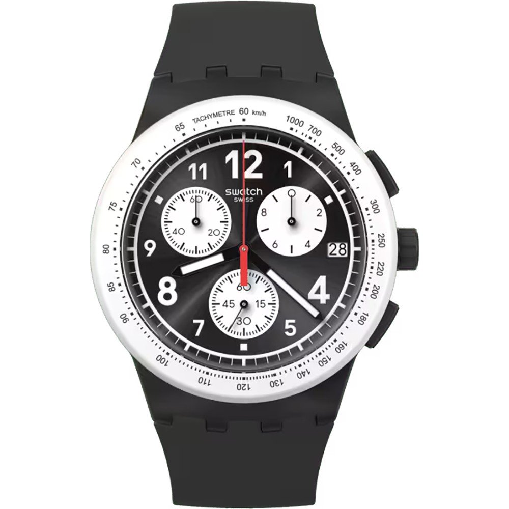Swatch chrono plastic sales