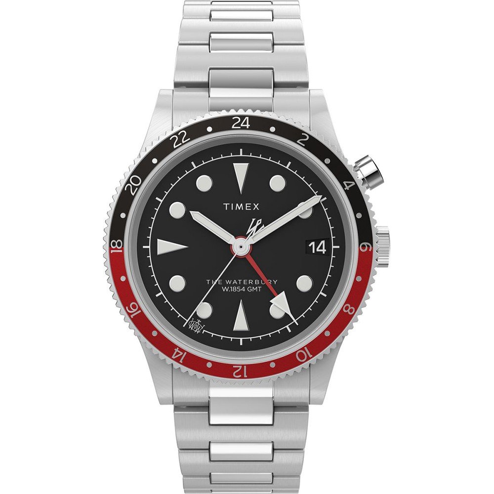 Timex Waterbury TW2W22700 Waterbury Traditional GMT Uhr EAN 0194366292527 Mastersintime