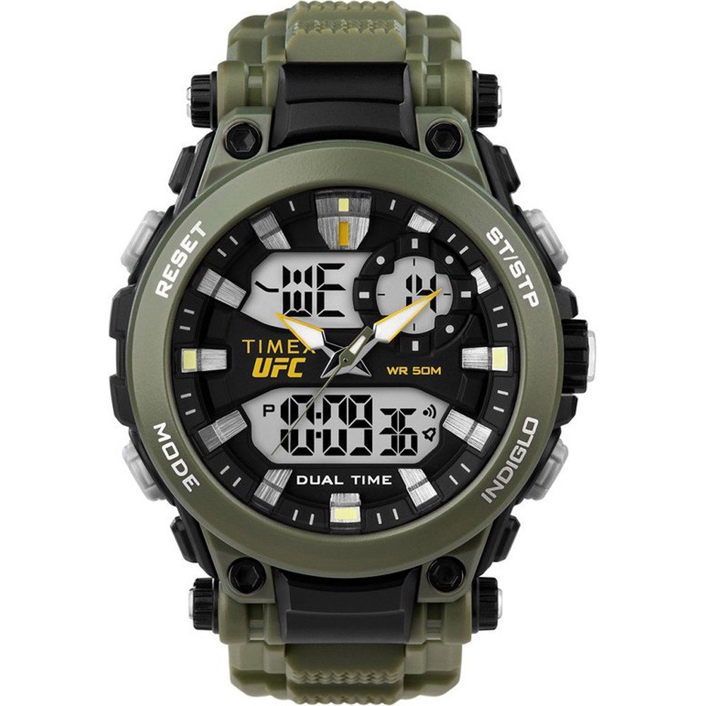 Timex army green watch sale